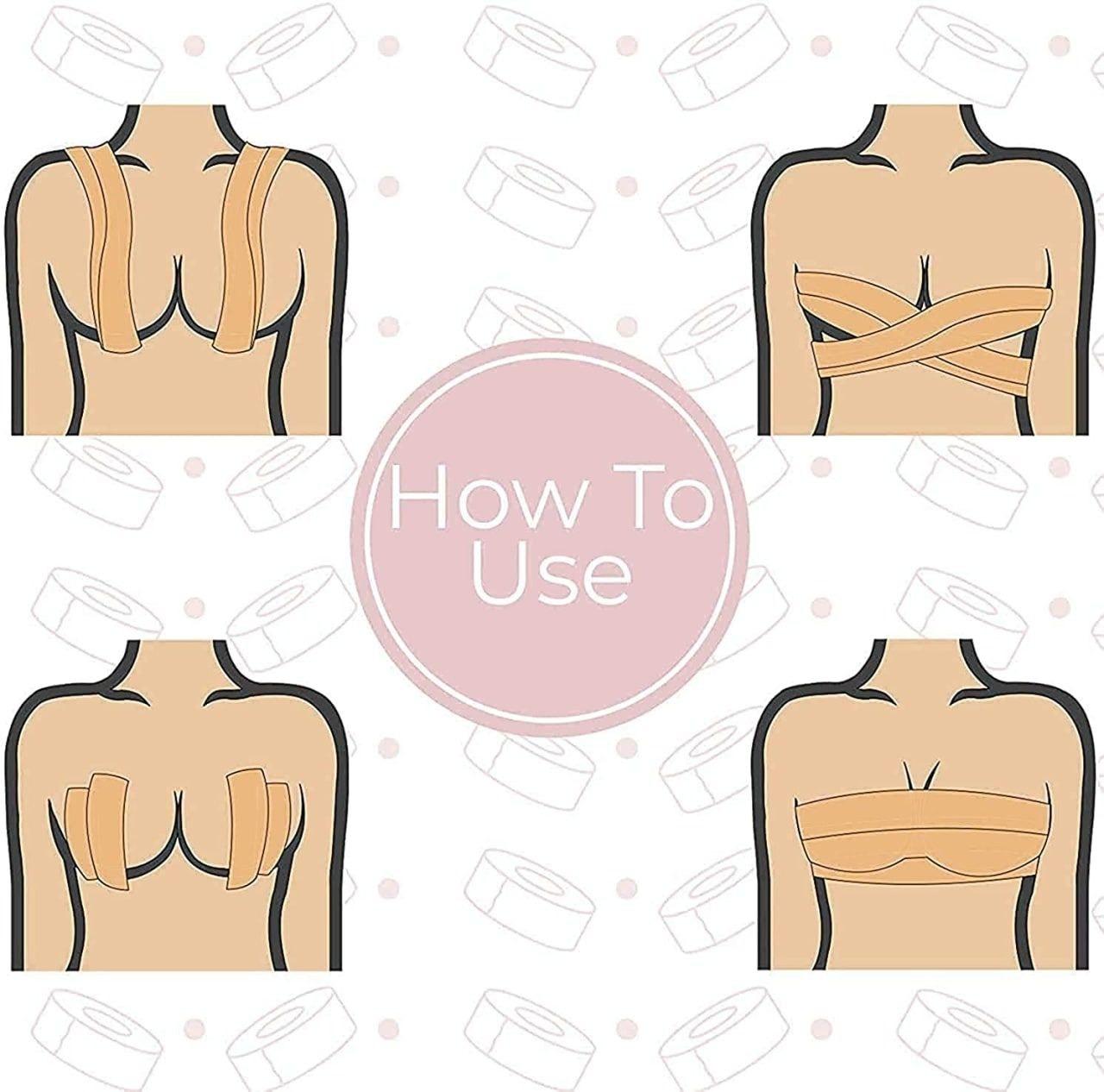 Nyvora Women & Girl Boob Tape