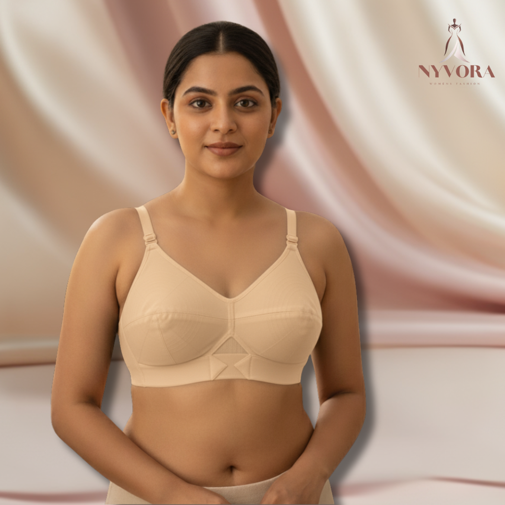 Nyvora Velura Round Stitch Bra